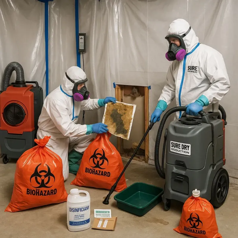 Contaminated Water Handling Protocols process in Wapakoneta, OH