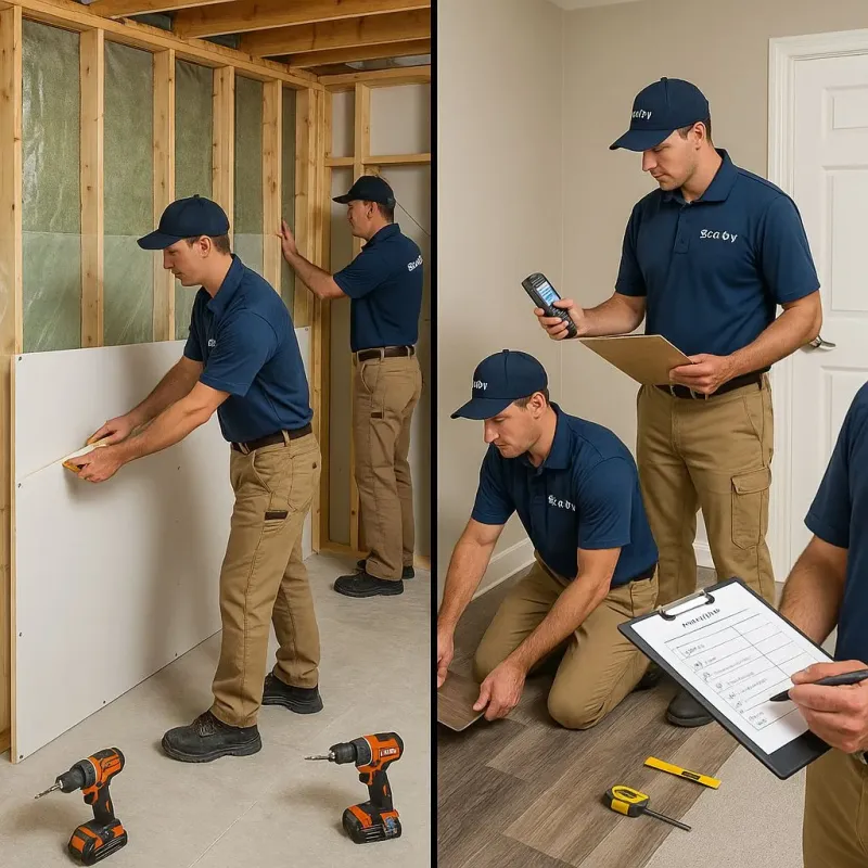 Repairs and Reconstruction process in Wapakoneta, OH