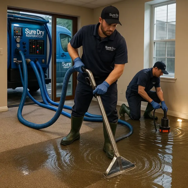 Water Extraction and Removal process in Wapakoneta, OH